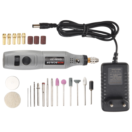 EU Plug,220V Mini Electric Drill Power Tools Grinder -GRAY1 1