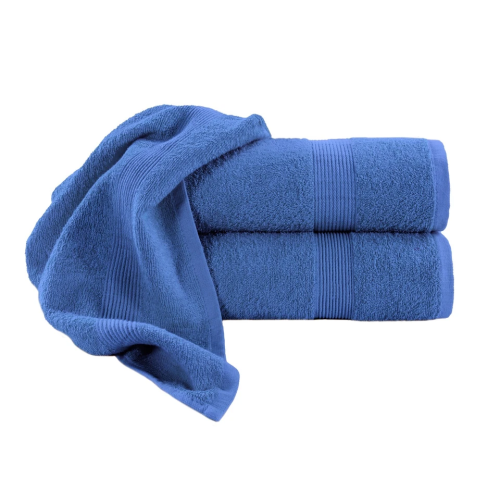 (2x Blue) Extra Large Super Jumbo Bath Sheet Towel 100% Egyptian Cotton Bath Sheets