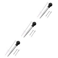 Turkey Spice Pump Meat Injectors for Smoking Grill Tool Stainless Steel 304