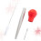 Turkey Baster with Brush Marinade Injector Red 5