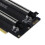 Κάρτα επέκτασης PCIe 3.0 X16 σε X8X8 με ενισχυμένη διεπαφή SATA 7