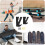 SkateboardWall Mount, Horizontal Longboard Hooks, Including Hardware, Black 3