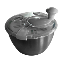 Centrifugadora de ensaladas, centrifugadora de frutas, filtro, centrifugadora de ensaladas de cocina, revestimiento lechoso