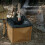Folding Triangle Trash Can Camping Equipment Storage Box B 6
