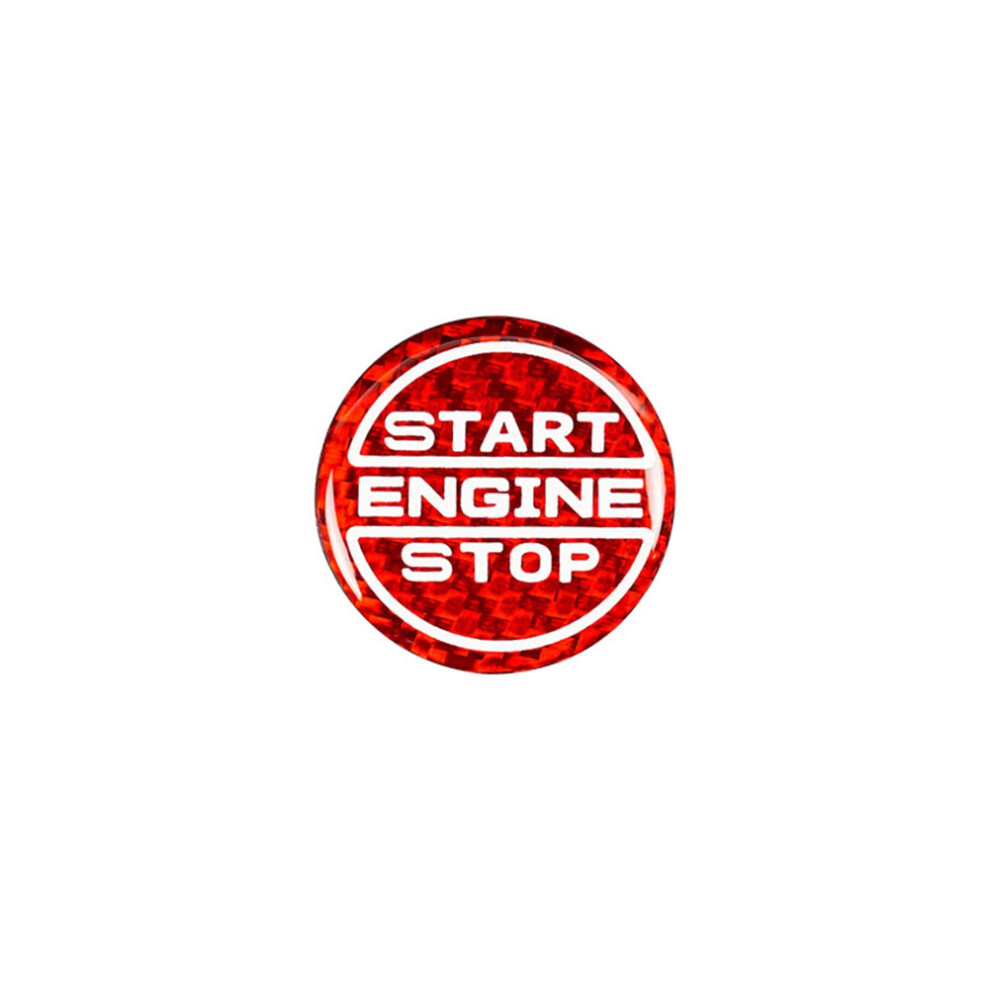 Photos - Other Electrical Equipment One Click Start Button Decorative Cover Sticker Interior Accessories