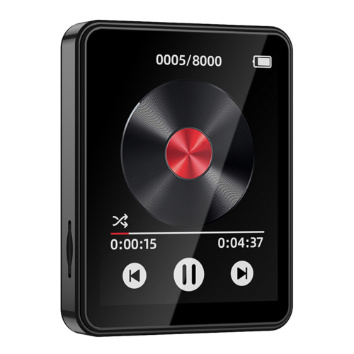 Goshyda Lettore MP3 Bluetooth 5.4 E WiFi – Schermo 2.4 Pollici, Altoparlante, FM E Registratore, 9 Lingue (senza Memoria)