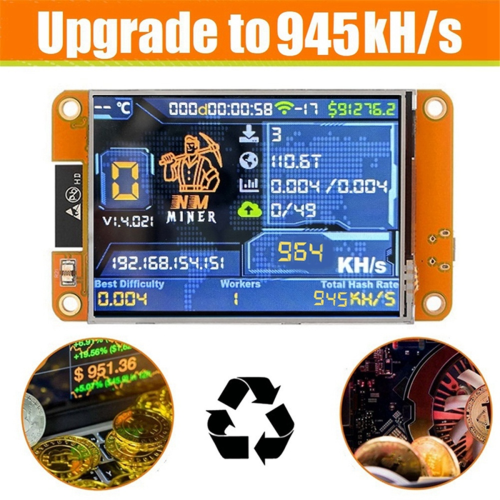 NMMiner NerdMiner V2 964KH/S Hashrate BTC Solo Loterij Miner 2