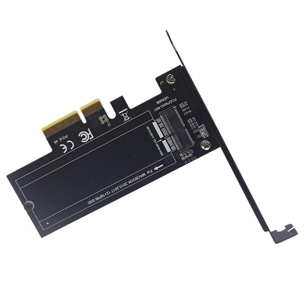 Photos - Cable (video, audio, USB) PCI-E 4X to 12+16PIN SSD Convert Adapter Card 12+16PIN to PCI-E X4