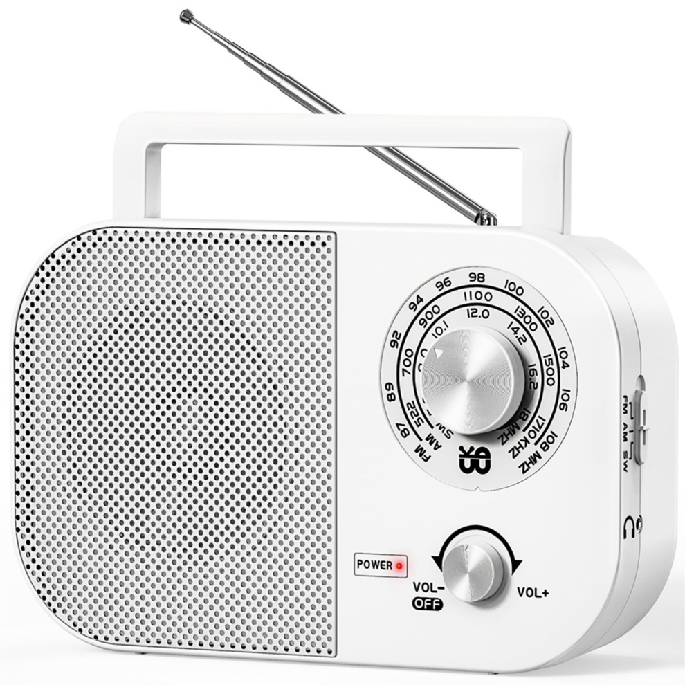 Portable Am Fm Radio With Long Range Reception, Transistor Radio 4714049933927