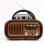Retro Portable Radio - AM/FM/SW, Bluetooth, Solar/D Battery/USB-C 2
