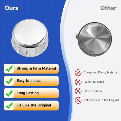 WE01X21167 WH11X23474 Clothes Dryer Control Knob Replacement for 2