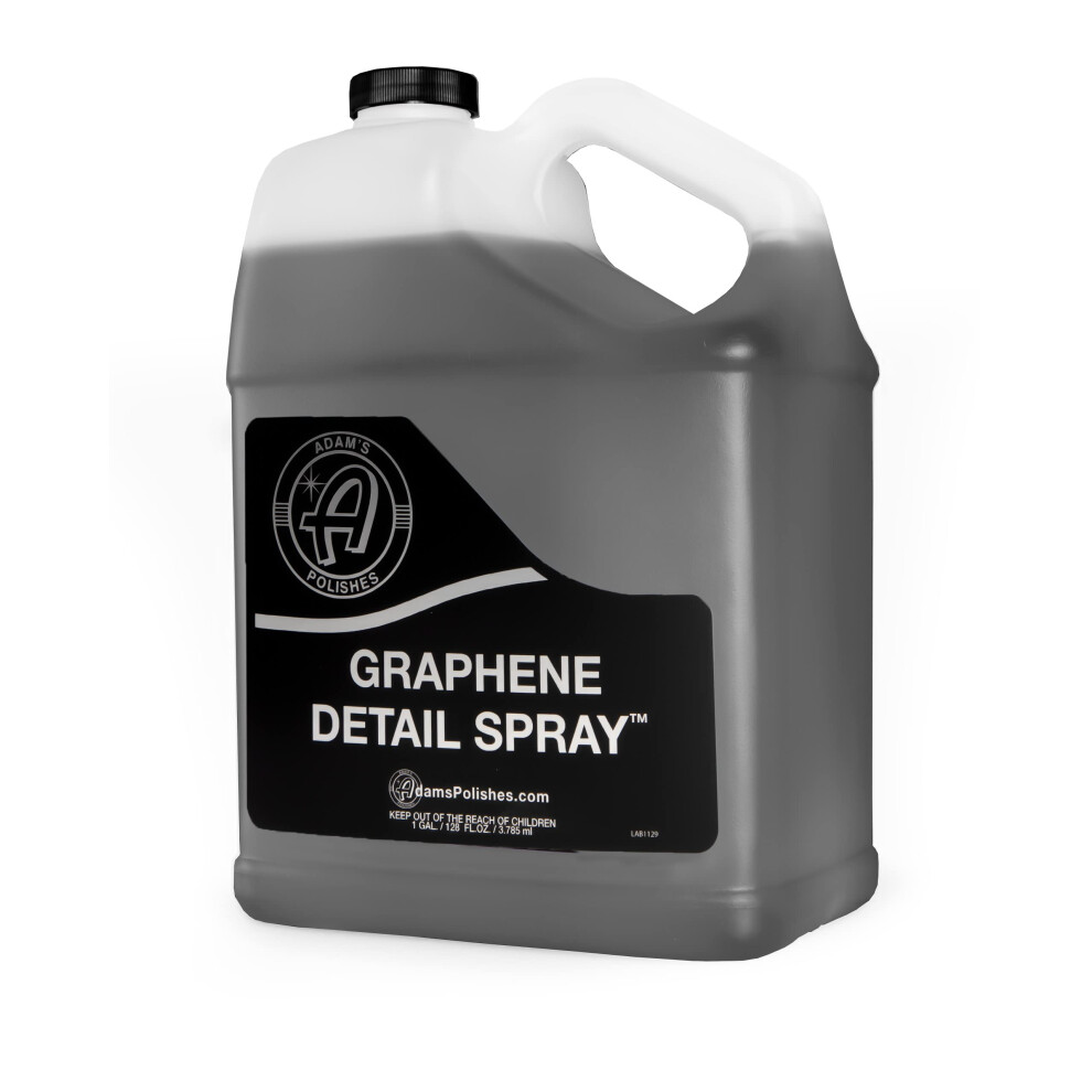 Adam?S Graphene Detail Spray (Gallon) - Extend Protection Of Waxes Sealants & Coatings | Waterless Detailer Spray For Car Detailing | Clay Bar Dryi 810004214309