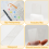 40PCS Acrylic Bookmarks Blanks with 40 PCS Colorful Tassels 3