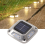 4 pezzi 8 LED luce solare da terra luce solare 3
