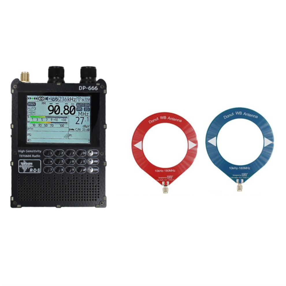 Radio 2.8Inch Ips Touch Screen High Sensitivity Receiver With Antenna 4714049936577