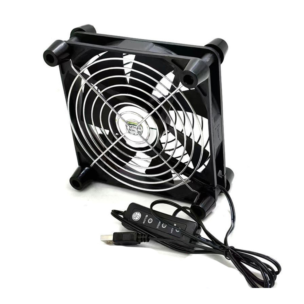 140Mm Usb Computer Cooling Fan 5V Portable Quiet Fan 4714049936706