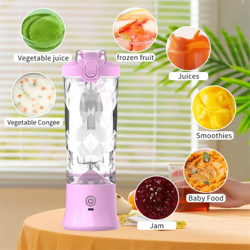 Bärbar mixer, 600 ml personlig juicepress 2