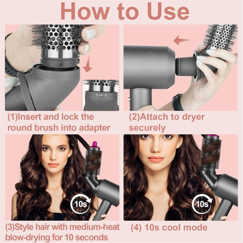 Round Brush for With Adaptor for 1