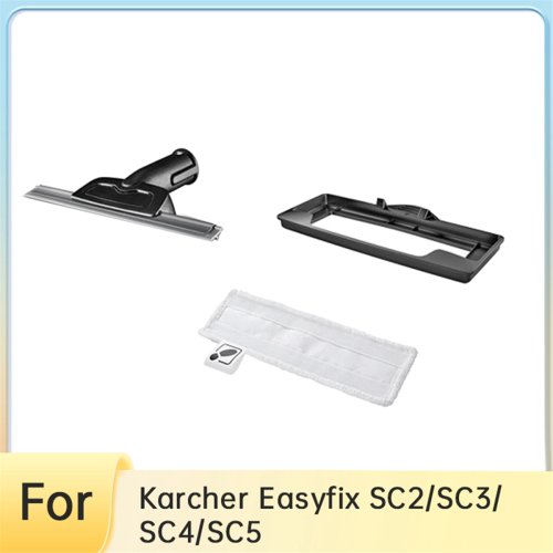Glass Scraper and Carpet Frame Rag Steam Accessory Attachment