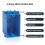 10-Pack Single Gang Electrical Box, New Work Box 1 Gang 6