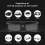 voor DLP Link Active Shutter 3D-bril USB oplaadbare bril 7