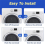 WE01X21167 WH11X23474 Clothes Dryer Control Knob Replacement for 2