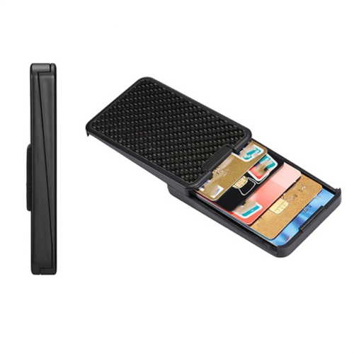 Card Holder Men RFID Wallet Carbon Fiber Simple Wallet 1