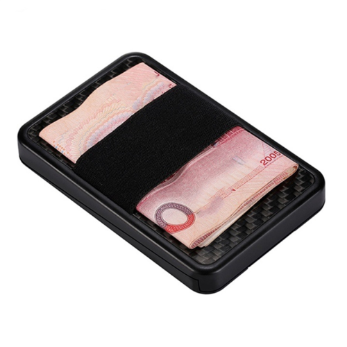 Card Holder Men RFID Wallet Carbon Fiber Simple Wallet 2