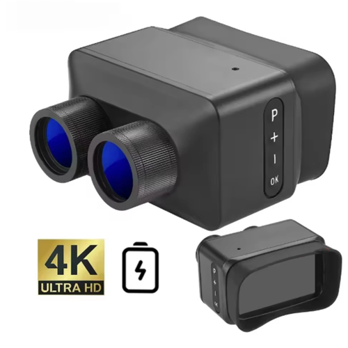 N099S 4K Μίνι Μεταλλική Κάμερα Τηλεσκοπίου 5X Οπτική 1