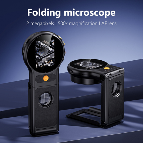 Foldable IPS 2In High-Definition Screen Electronic Digital Microscope 2