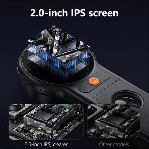 Foldable IPS 2In High-Definition Screen Electronic Digital Microscope 1