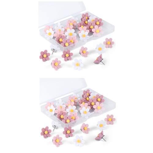 Blomstertegnestifter Korkopslagstavle Tommelstifter Tegnestifter