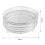 Air Fryer Special Grill Round Plate Three-Layer Stackable Toast 2