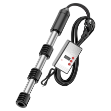 Immersion Water Heater,2500W Electric Stainless Heaters EU Plug