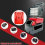 18 Beads LED Work Light for 18V Li-Ion Battery 7