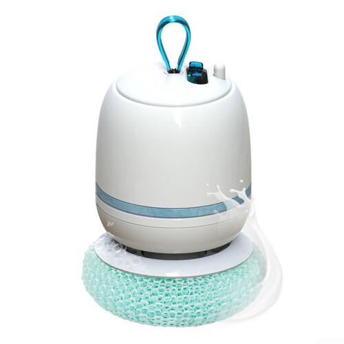 Efficient Household Electric Dishwasher with Wireless Operation and Compact Design (Gold)