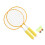 Kids Badminton Racket Set with Soft Grip & 2 Balls Yellow 11