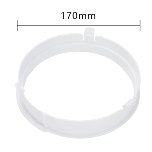 Conector ABS RV para interface de duto de exaustão de ar condicionado 1