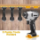 Battery Storage Rack Machine Holder for 18V Li-Ion Battery 4