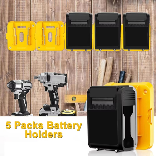 Battery Storage Rack Machine Holder for 18V Li-Ion Battery 2