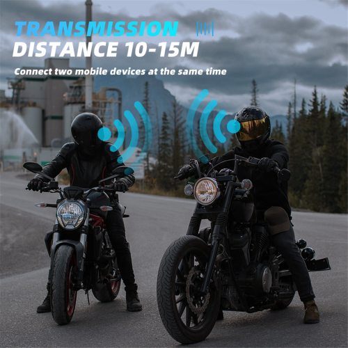 Motorcykelhjelmheadset Trådløst Bluetooth håndfrit opkaldssæt 2