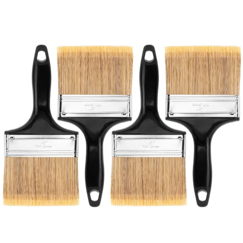 Paint Brushes, 4-Inch,Flat Paint Brushes for Walls