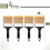 Paint Brushes, 4-Inch,Flat Paint Brushes for Walls 2