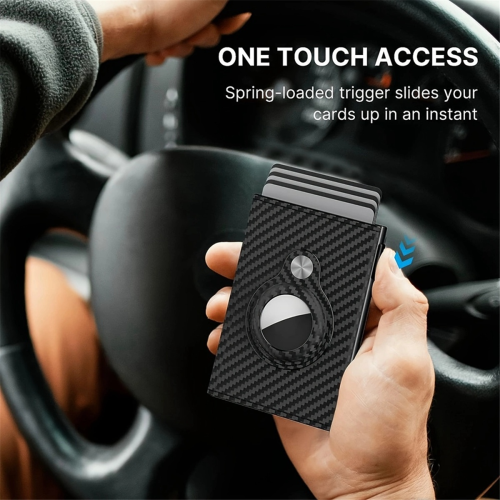 Smart Wallet Kartenhalter für Herren für schlanke, minimalistische 2