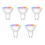 5PCS Tuya WiFi GU10 Smart LED Light Bulb Dimmable 6W 220V 1