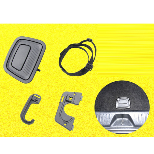 Car Rear Luggage Trunk Boot Mat Carpet Switch Handle for 1