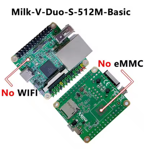 Milk-V Duo S 512MB RISC V Linux-udviklingskort SG2000 1