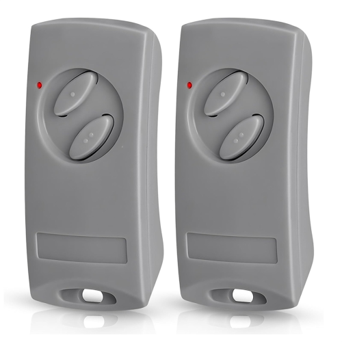 Lot de 2 télécommandes pour ouvre-porte de garage RSE2-433