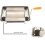 Clay Presser Machine Polymer Clay Roller Machine Clay Conditioning Machine Effortless Mixing Colours Ref: 3487 3