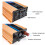 Multifunktionel bilinverter, 12v DC til 220v AC inverter 1200W 2